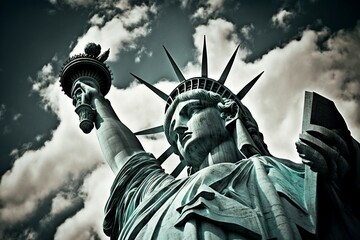 statue of liberty portrait 
