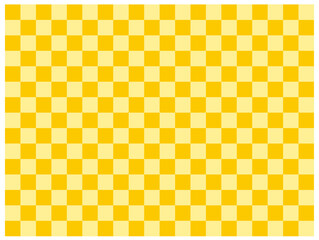 格子柄・黄色