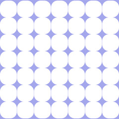 White Purple Bubble Pattern