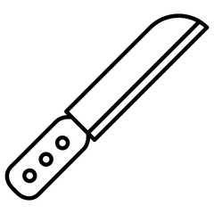 knife kitchenware icon