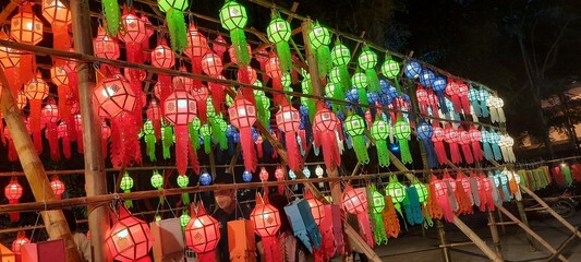 Lights of festival