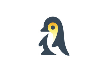 Cute Penguin Logo