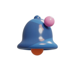 3d render of a bell