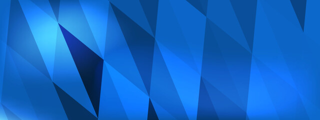 Obraz premium Abstract blue background geometric pattern design