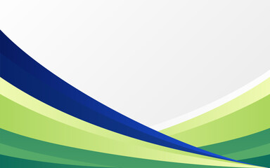 Vector modern green abstract background simple template