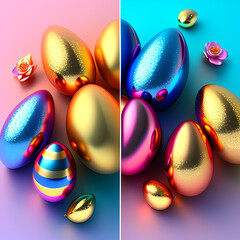 イースター, 卵, 休日, ベクター, 卵, お祝い, デコレーション, とぶ, イラスト, ひとそろい, 模様, シンボル, 色, デザイン, カラフル, アイコン, 文科系, 黄色, 花, 季節, 紫, ピンク, 形, 伝統の, ペイント