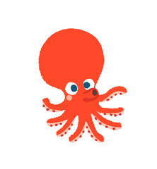 かわいいタコのイラスト