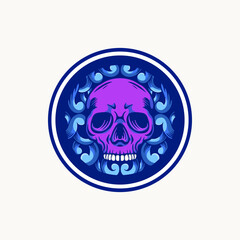  vector skull illustration 