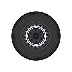 Cargo van vector illustration clip art