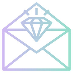 Naklejka premium newsletter