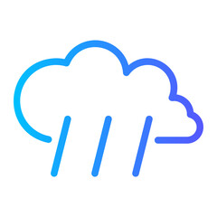 Hailstorm gradient icon