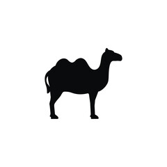 Camel icon isolated on white background