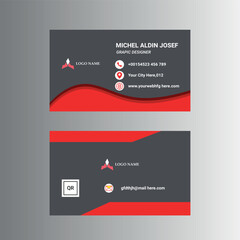 Creative business Card Design Template With New Look