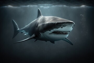 Obraz premium shark at the sea
