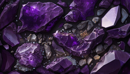 Amethyst Texture Backfround