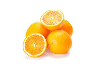 orange isolated on white background