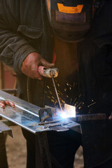 Leverage Latino Man's Skills and Experience in Metal Welding