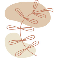 Boho Plant Element-03