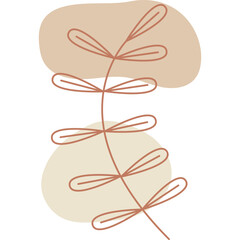 Boho Plant Element-10