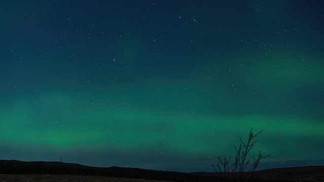 Time lapse of the aurora borealis (aka northern lights) in the village of Back on the Isle of Lewis. Filmed on the Outer Hebrides of Scotland.