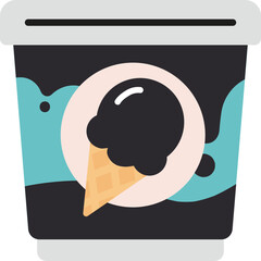 Ilustration Ice Cream