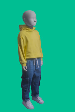 Full length child mannequin