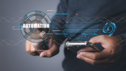 Automation software technology process system business innovation.