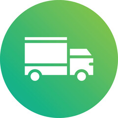 Delivery Truck Vector Icon Design Illustration