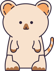 Fototapeta premium Pet Chiby Bear