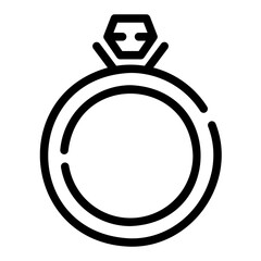 ring line icon