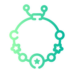 bracelet gradient icon