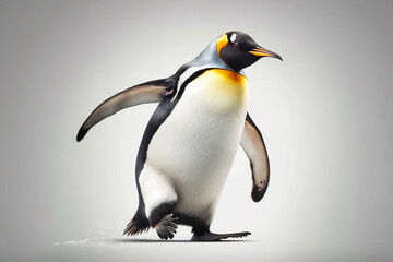 Fototapeta na wymiar penguin. Generative AI 