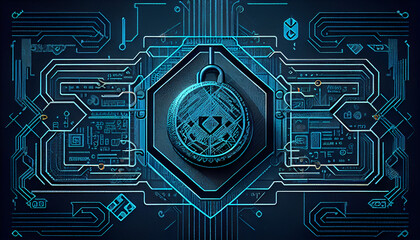 a Cyber security concept