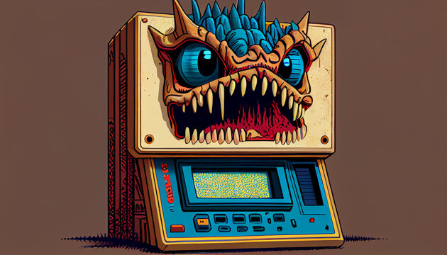  monster made in artificial intelligence