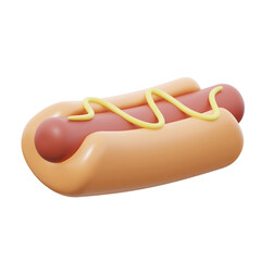 3d Hotdog