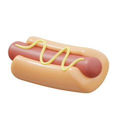 3d Hotdog
