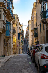 The old city in Malta