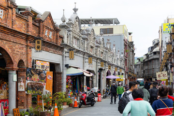 Daxi Old Street in Taoyuan city