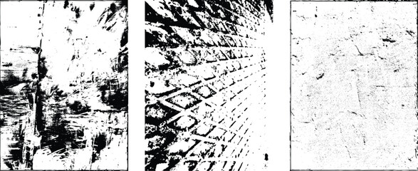 Grunge Urban Backgrounds set.Texture Vector.Dust Overlay Distress Grain ,Simply Place illustration over any Object to Create grungy Effect .abstract,splattered , dirty, texture for your design. 