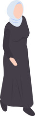 Isometric Ramdhan People Element