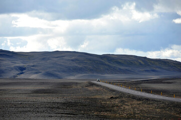 Landscape near Hella near the volcano Hekla