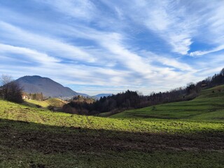landscape with sky