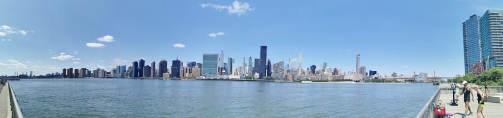 Fototapeta na wymiar view of the city NY