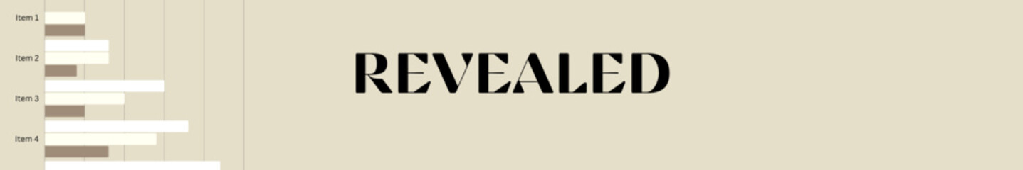 revealed typography with premium background