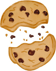cookie watercolor png