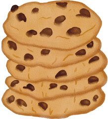 cookie watercolor png