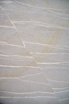 High angle view of gray rock formation at Canaan Mountain Wilderness