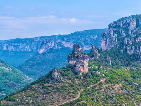 Beautiful landscape at Val Du Tarn, France