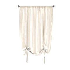 curtain isolated on white background, 3D illustration, cg render
