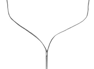 Zipper or fastener unzipping isolated on transparent white © Photocreo Bednarek